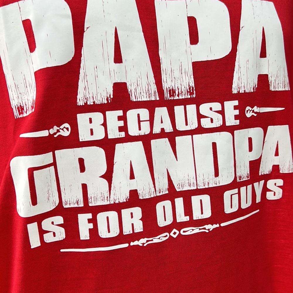 Stylistic T shirts for grand papa!